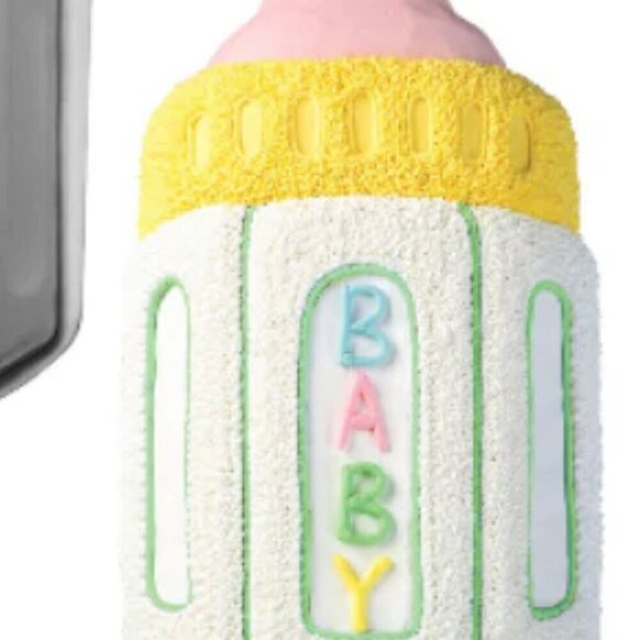 Wilton Retired 2008 Baby Bottle Shaped Cake Pan #2105-1026 - Picture 4 of 5